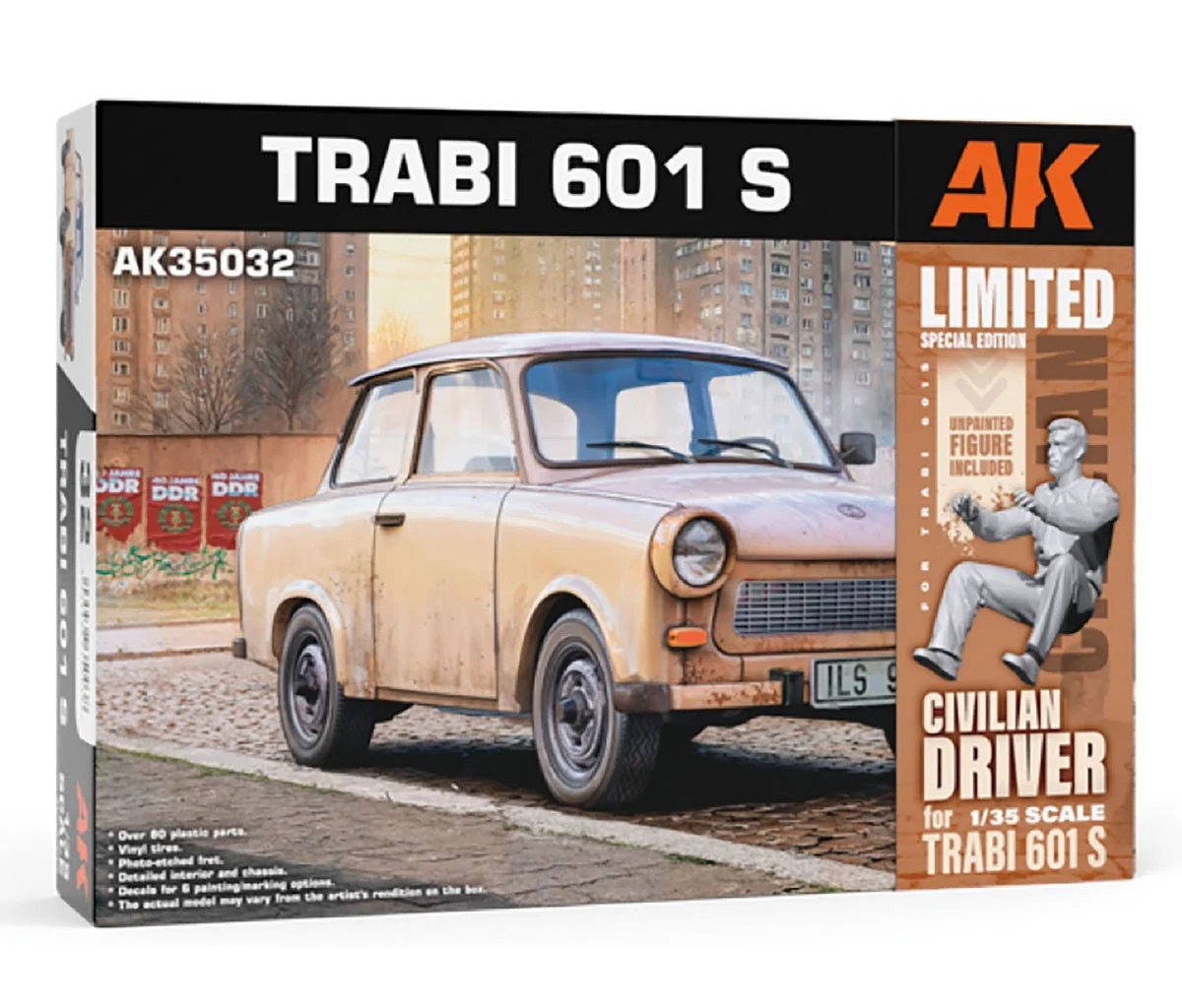 hobbysearch_mc's tweet photo. 【プラモデル予約受付中】AK Interactive(AKインタラクティブ)
1/35 トラビ 601S
▼マーキング6種 ドライバーフィギュア付属特別仕様
https://t.co/1gfDjwqosL
▼ラリー仕様 ドライバーフィギュア付属特別仕様
https://t.co/pLvSPHUyHK

1/35スケールトラバントにフィギュアが付属して登場!
#Trabant https://t.co/a3HTB5tnjC