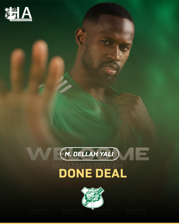 HA_FootballMana's tweet photo. Done Deal ✅

We’re proud to have successfully completed the transfer of our player, Mohamed Dellah Yaly, to the Libyan Premier League side Al-Akhdar SC. 🇲🇷🇱🇾🟢

We wish all the best to him on this new chapter.

#HAFootballManagement #LibyanPL https://t.co/QwDj2vEwHK