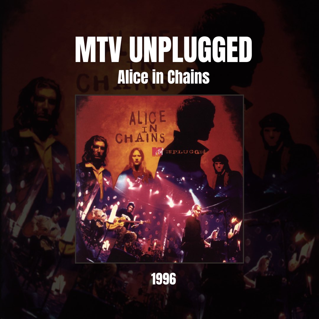 MusicalViajero's tweet photo. Se cumplen 30 años de MTV Unplugged: Alice in Chains!

El 30 de julio de 1996 se publicaba MTV Unplugged: Alice in Chains, álbum en vivo de la banda de grunge Alice in Chains.

¿Cuál es tu canción favorita de este álbum? https://t.co/IsYOxvBk0d