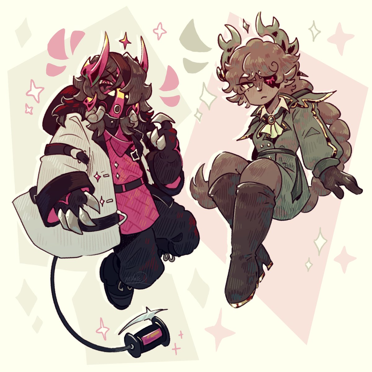 Milkie_2's tweet photo. YAYYA FINAL ART ATTACKK haii haii haii haiii @judiciaries_ @octanmarch 

The subspace and futch medkit designs by these two HEYHYEHEY HEY HEY https://t.co/YnLcd5ChWH