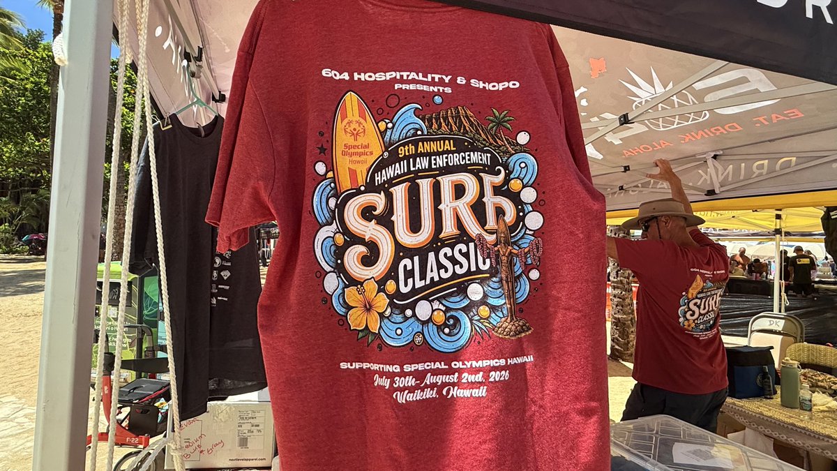 hawaii_isla808's tweet photo. 9th Annual Hawaiʻi Law Enforcement Surfing Classic is happening July 30 – August 2 at Kūhiō Beach, Waikīkī. Come out and support our law enforcement and first responders! 🤙🌺 #hawaii #waikiki #oahu #hawaiilawenforcementsurfingclassic2026 #shopo https://t.co/gk2CM3kunj