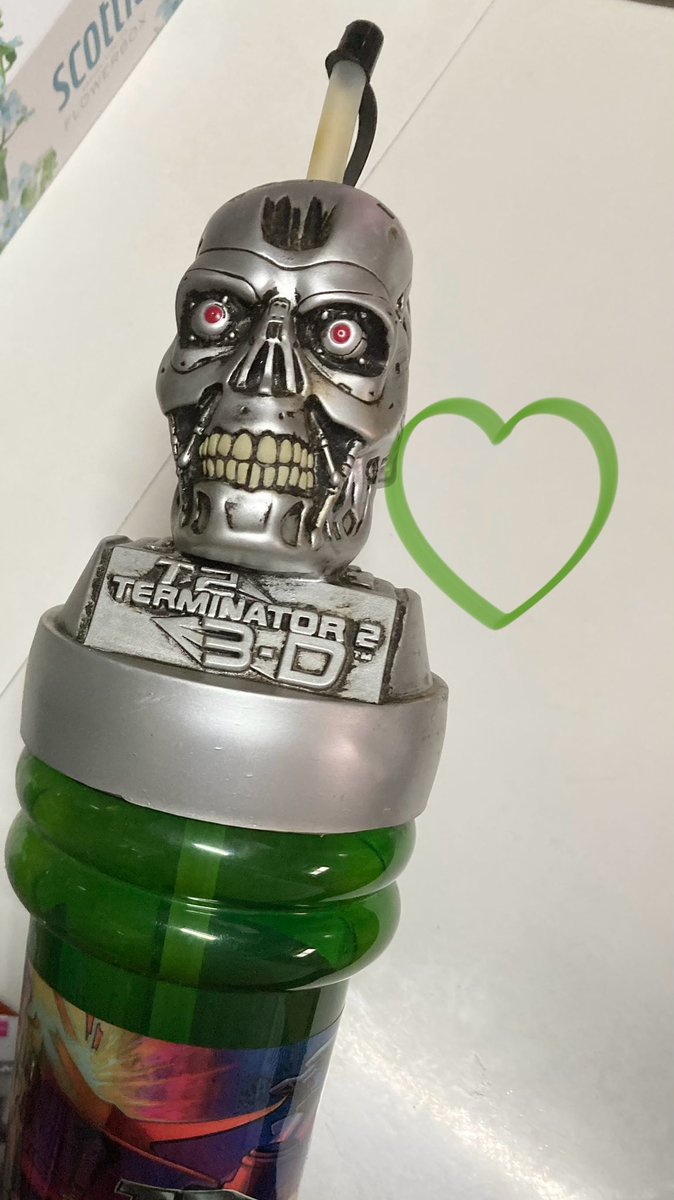 conciliation's tweet photo. ユニバのこんなの見つけて懐かしがり、片付けが進まない…………

ターミネーターまた観たい←無理難題笑笑 https://t.co/8A44Fsn5om