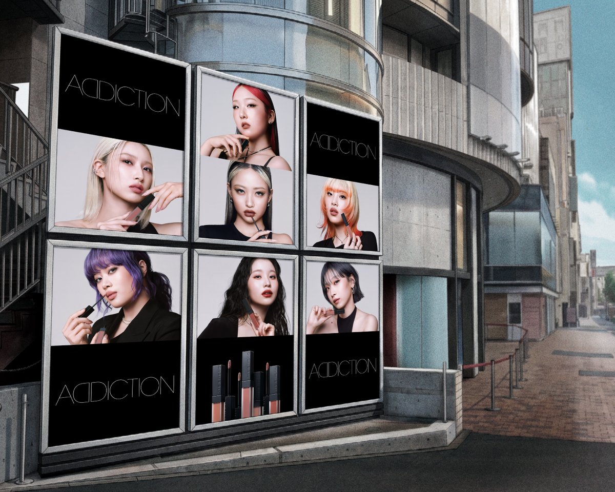 StyleADDICTION's tweet photo. ［ ADDICTION × HANA ］

全国16箇所に
ADDICTION × HANA の屋外広告が
期間限定で登場！

お近くにお越しの際は
ぜひCHECKしてみてください。

▼掲出場所はスレッドへ

ADDICTION / アディクション https://t.co/6t0lz8uDBU