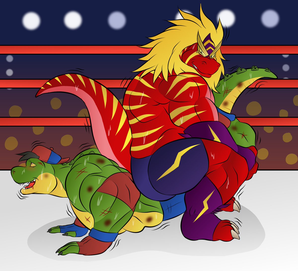 CrocoOscar's tweet photo. Commission completed for @Nadlock68

Thanks for commissioning me. Remember, my commissions are still open

#furry #furrycommissions #furrymuscle #furryoc #furryartist https://t.co/4rGhXKGJG9