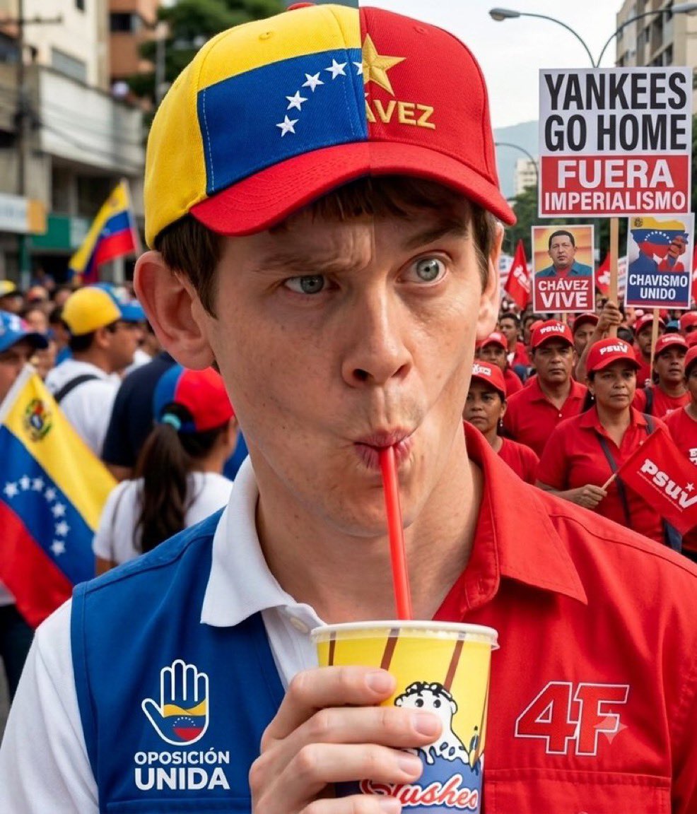 gechirinos's tweet photo. El nuevo Venezolano anti Trump. https://t.co/329zLEsFf1