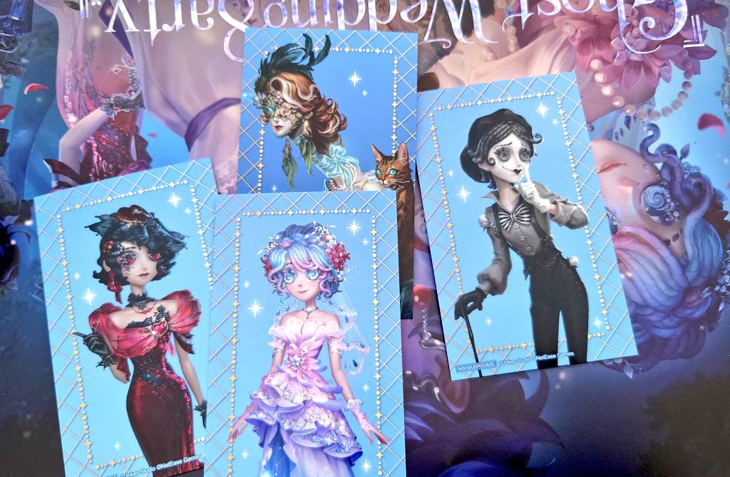 vergiar_j's tweet photo. 【交換】第五人格 プレイオフ 入場特典 SNS風クリアカード 物販特典 カード

譲
・レディ・ファウロ 
・マイムアーティスト
・闘牛士
・使徒
・庭師
・戦隊カードパック (未開封)

求
歯医者 (クリアカードのみ)＞写真家

本日手渡し、もしくは郵送での交換となります。
お気軽にお声掛けください。 https://t.co/HNhjkrChkp