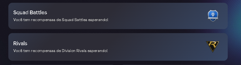 brfifatrade's tweet photo. @FUT_Economist Another topic

There's no reason to renew the token limit on friday while the last week rewars came on thursday. I cant play any game mode because I can't enter without claiming the rewards.

Also a risk to missclick in on web app a lose the tokens, you have to fix both. https://t.co/MITQAwvvor