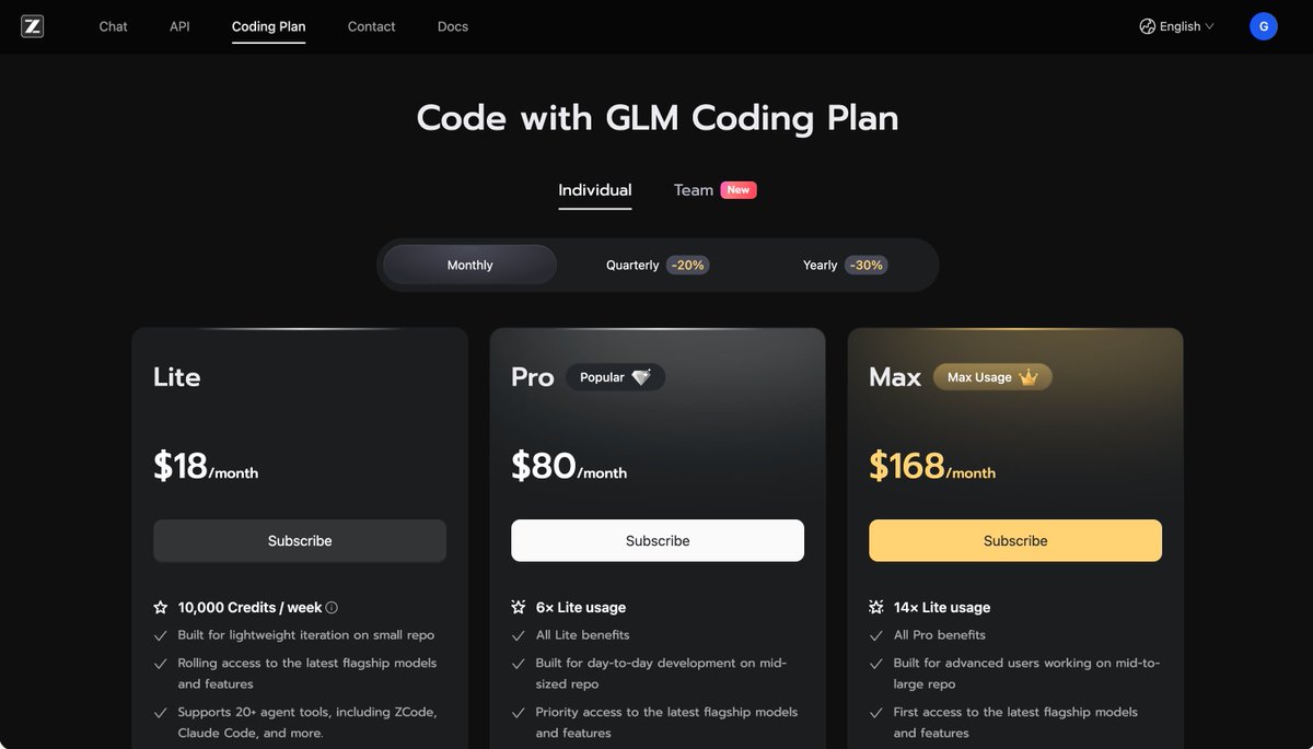 智谱 Coding Plan 开放订阅，但价格全面追平海外版