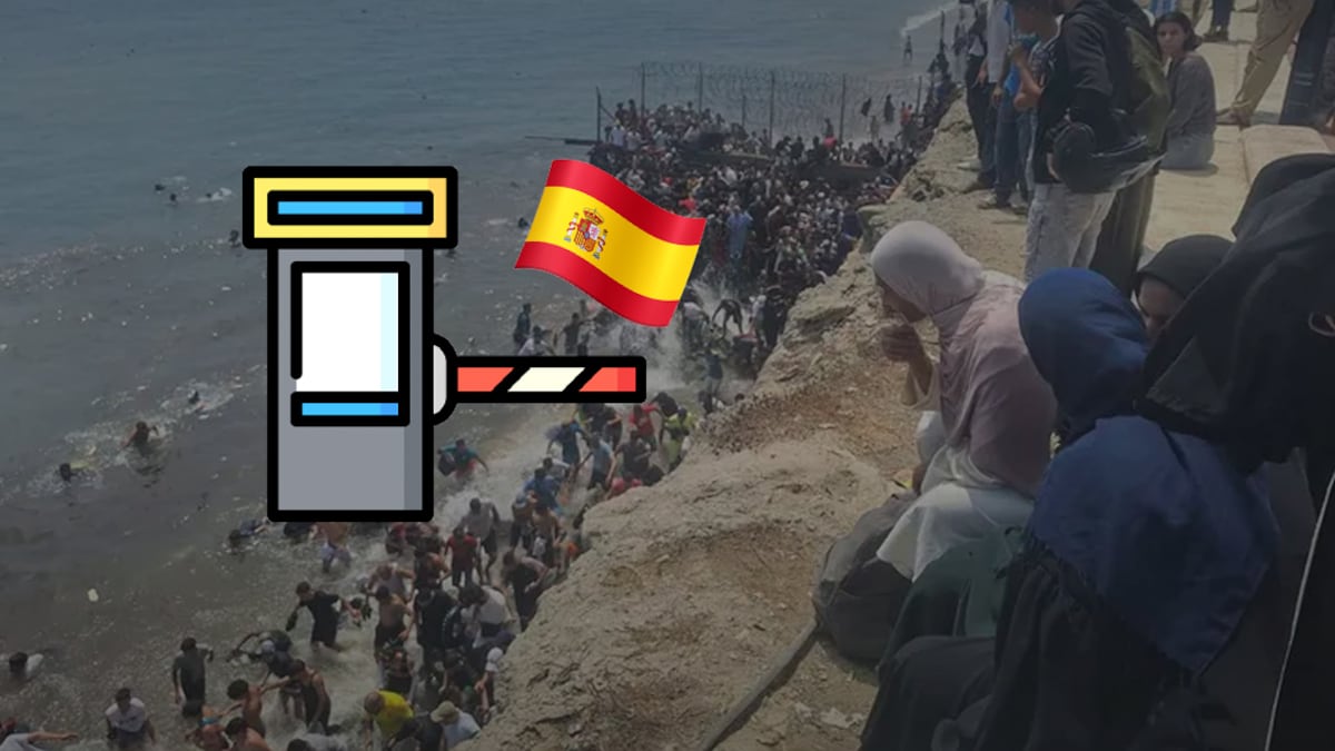 ErgoMxDigital's tweet photo. #Internacional España cerró la frontera con Marruecos en Melilla ante una llegada masiva de migrantes. La medida busca contener la presión en el paso de Beni Enzar 🚧 🔗https://t.co/P6hggJg8Hu https://t.co/diIr1tRYtM