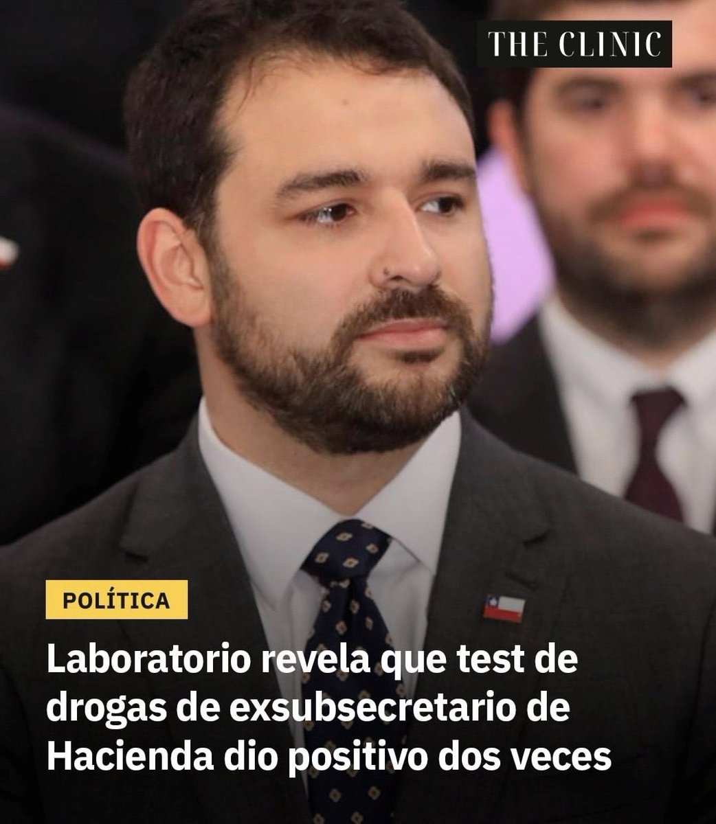 R_SaavedraM's tweet photo. Revisen la reforma de los ricos!!

Laboratorio revela que test de drogas de exsubsecretario de Hacienda Juan Pablo Rodríguez dio positivo dos veces https://t.co/a6ghQ3FTDM