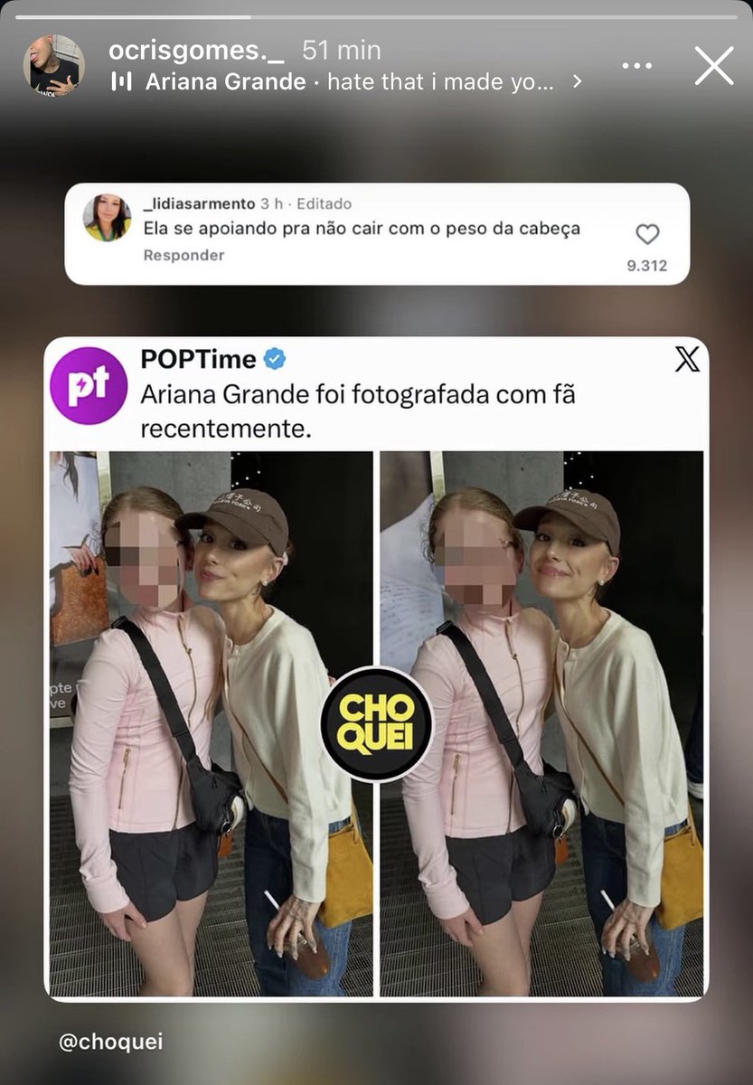 mango_winter's tweet photo. @infoari @TeamAriana Denunciem essa conta porra https://t.co/ajepNv1gco