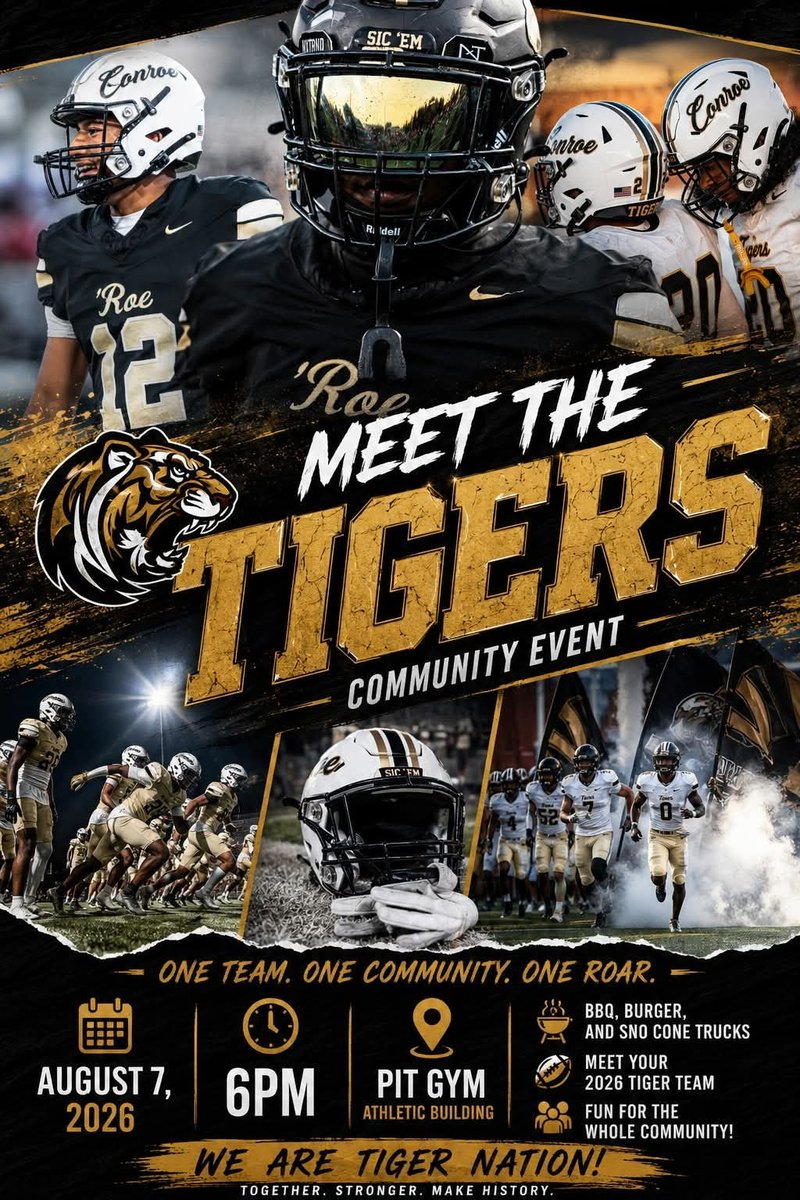 Conroeathletics's tweet photo. https://t.co/MeCMTyiHfm