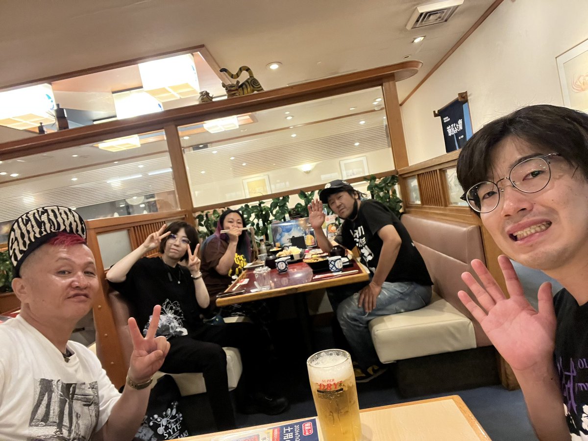 JONO_TR606's tweet photo. 先日の平田会、ミス・モンゴルさん、榎本サウザー、池田57CRAZYさんと共に、ご馳走していただきました！

ありがとうございます！ボリューミーにいただきました！ https://t.co/1yflE6nR1J