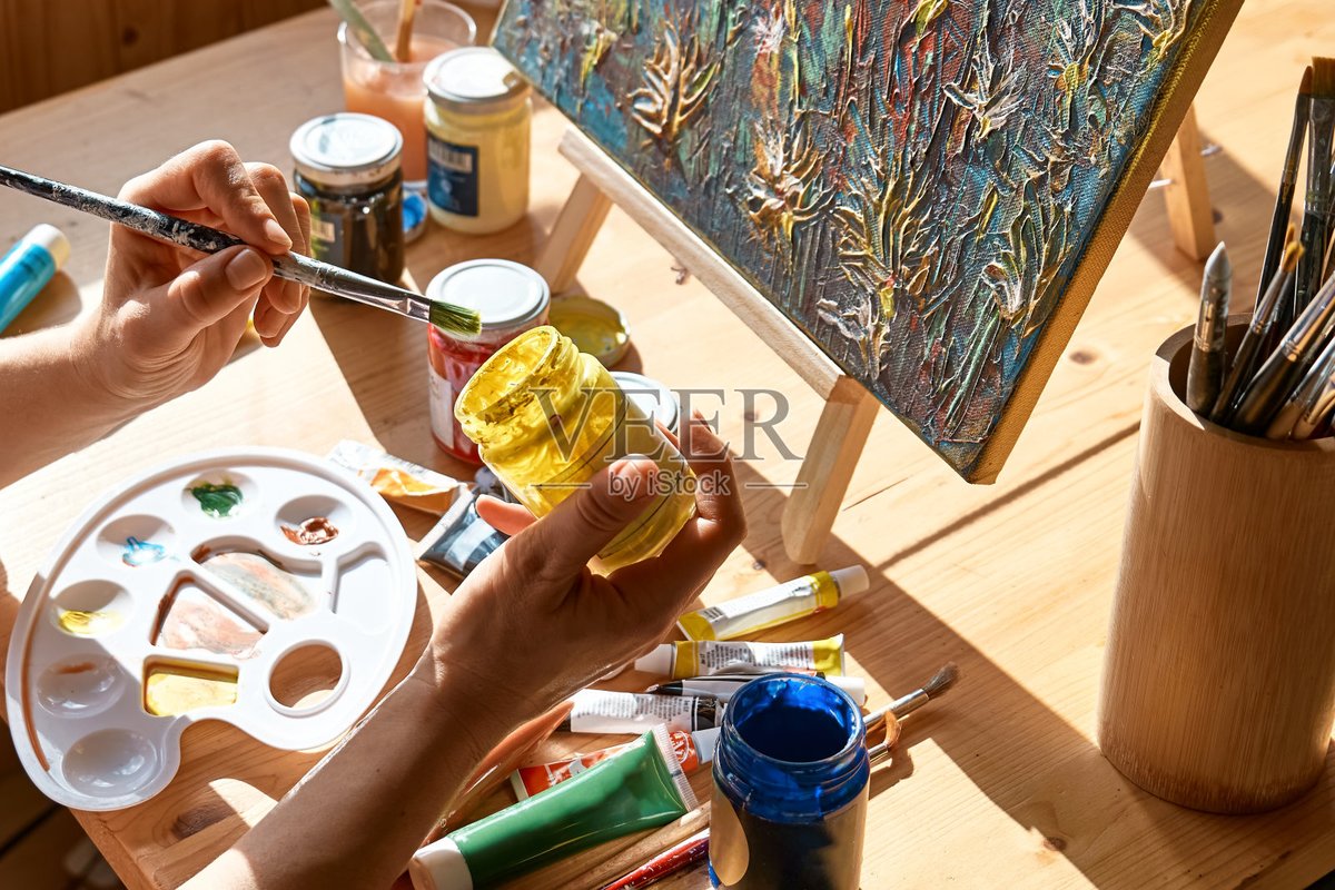 LiamWeir8's tweet photo. Today I had the best time painting vibrant abstract shapes at the community art workshop—nothing beats getting messy and creating something purely for joy! https://t.co/scDcnwBPs9