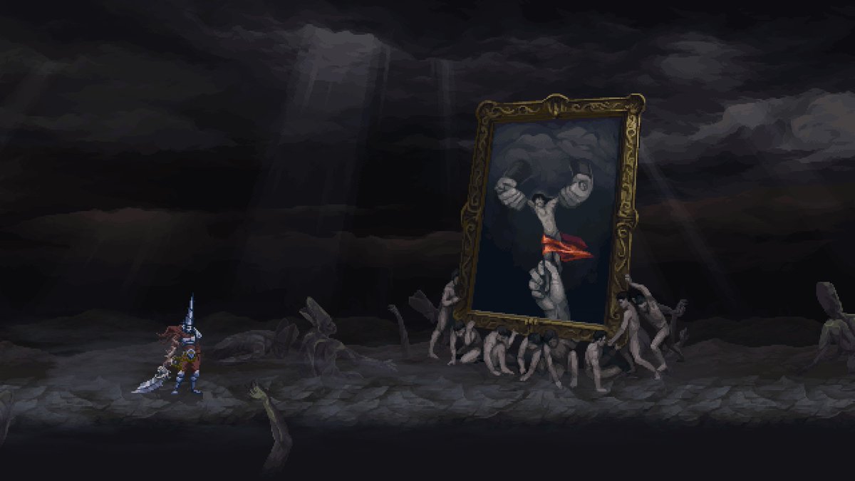 2_luch's tweet photo. #20 Blasphemous II 
nota 5/5
rejogando esse aqui pq saiu duas dlcs e caraca, bom demais. Já tinha gostado quando joguei a primeira vez mas rejogar é sempre uma experiência https://t.co/9tUfxd544c