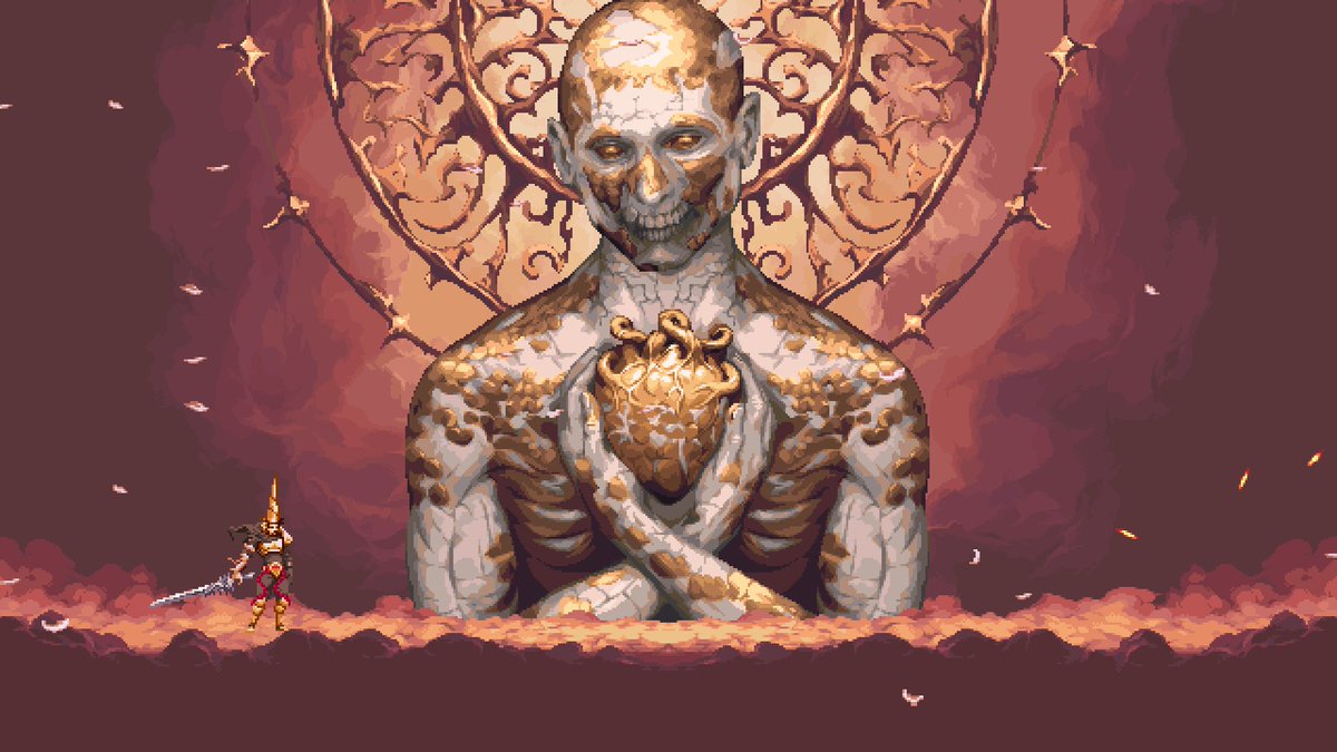 2_luch's tweet photo. #20 Blasphemous II 
nota 5/5
rejogando esse aqui pq saiu duas dlcs e caraca, bom demais. Já tinha gostado quando joguei a primeira vez mas rejogar é sempre uma experiência https://t.co/9tUfxd544c