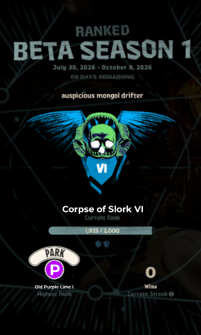 bone_ultima's tweet photo. THE KHAN HAS BEEN CALIBRATED!
THIS NEW RANK LOOKS PROMISING!
IM GLAD HE WAS ADDED TO THE GAME IN SOME WAY! HOHOHO!
HOPEFULLY THE KHAN WILL RANK UP FRATHER THAN MY OLD PEAK OF MOLDY HAMBURGER 4!
THE CURSED APPLE WILL FEAR US!
GLORY TO THE GOLDEN HORDE!
#drifter #deadlock https://t.co/wCsI47P4jn