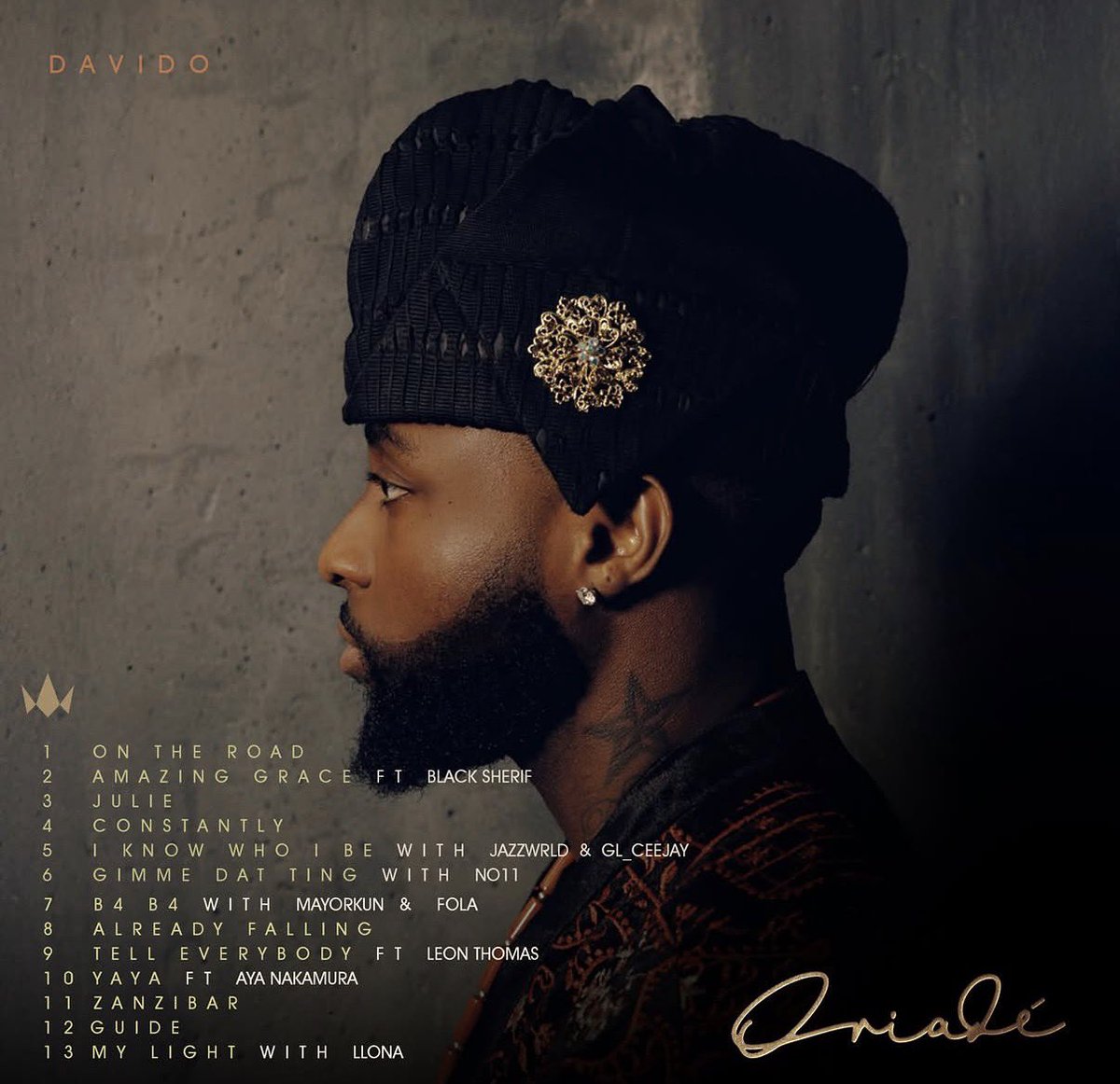 themajoraj's tweet photo. ORIADE out now! Congrats BADDEST! @davido 👑❤️

Track 10 - YAYA ft @AyaNakamuraa (co-written by me) 

super grateful to God for the opportunity to be apart of this amazing project!!🙏 #Oriadé https://t.co/fLZEHbKlks