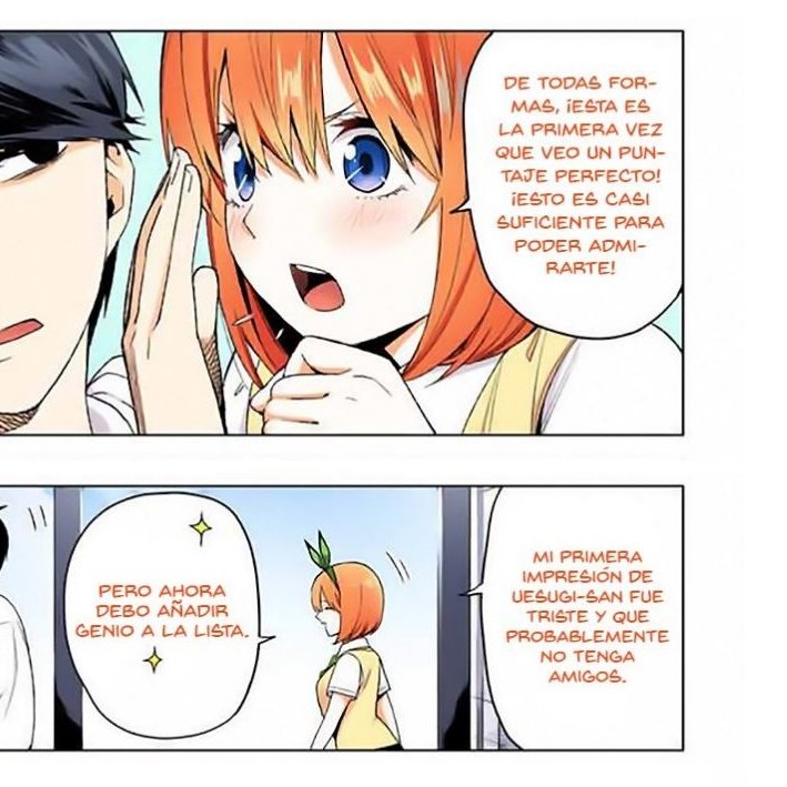 rendebate's tweet photo. @TheCelery_ Admira todas las veces con la que su alegría lo ayudo a superar situaciones difíciles de la misma forma que Yotsuba admira su inteligencia para resolver situaciones. No hay nada de malo en eso. https://t.co/X6bKTWV6jl