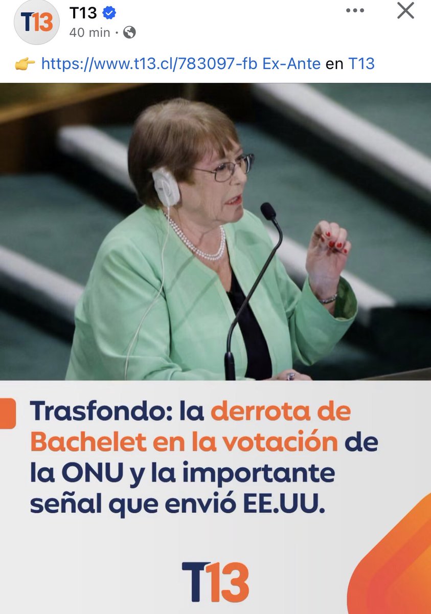 Lettus_Maglio's tweet photo. Lo que hace el canal de derecha de @aluksicc @canal13 NO ES PERIODISMO.

Lo que hace @exantecl NO ES PERIODISMO.

EL TITULAR es tendencioso, la “votación” fue una encuesta rápida, donde de 7 candidatos, Michelle Bachelet salió cuarta.

Me da vergüenza como denigran la profesión https://t.co/qWTJ6phKFM