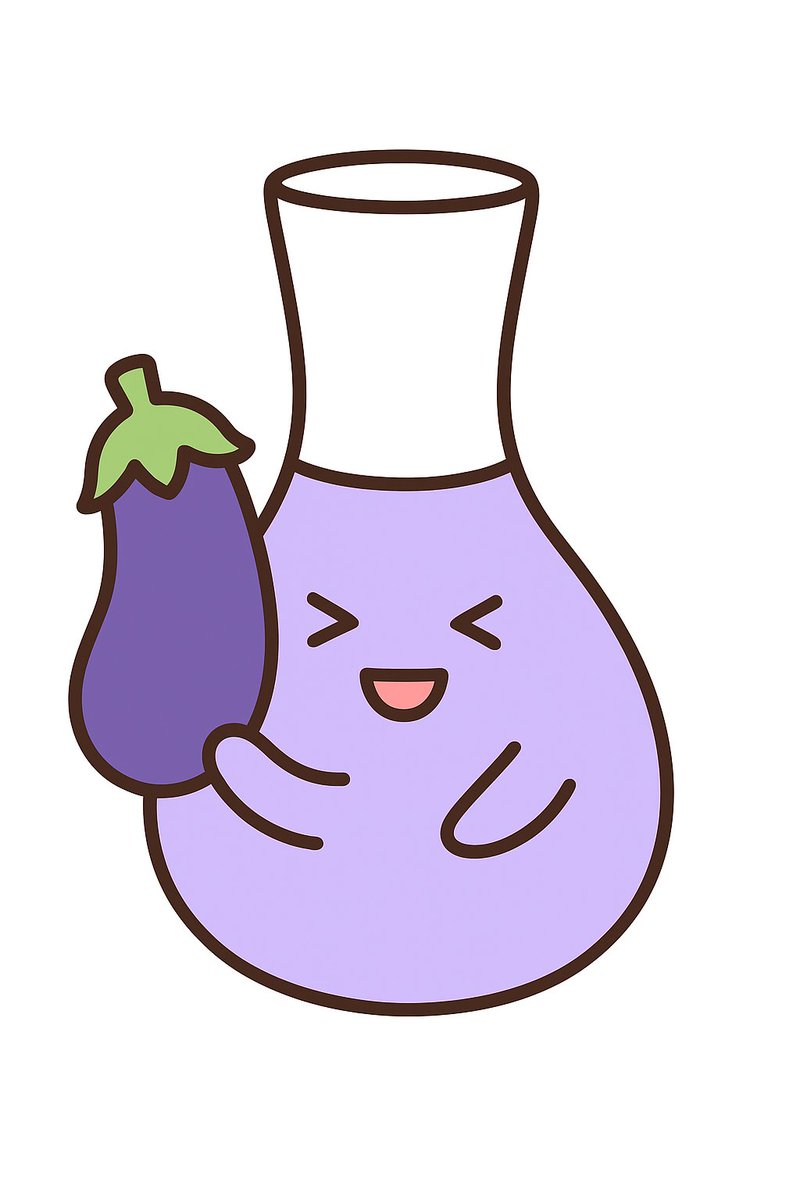 kensa_nagoya's tweet photo. なすこ 🍆だよ。
今が旬の夏野菜、みんなはどの野菜が好き？
なすこが好きな野菜を当ててみて✨
正解は……なす！
なすを使った面白い実験を見つけたよ。ぜひ夏休みにトライしてみてね♪
https://t.co/SEQXuEv5H6 https://t.co/eyvU9zl9Qg