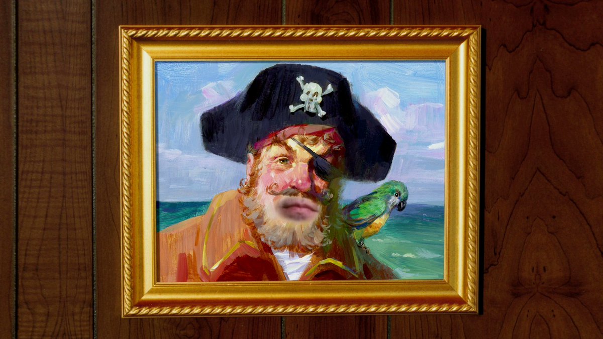 TheWillOfMarco's tweet photo. Rare portrait of Joy Boy and Imu from the Void Century (colorized) 🏴‍☠️🦜 https://t.co/G85njUe43H