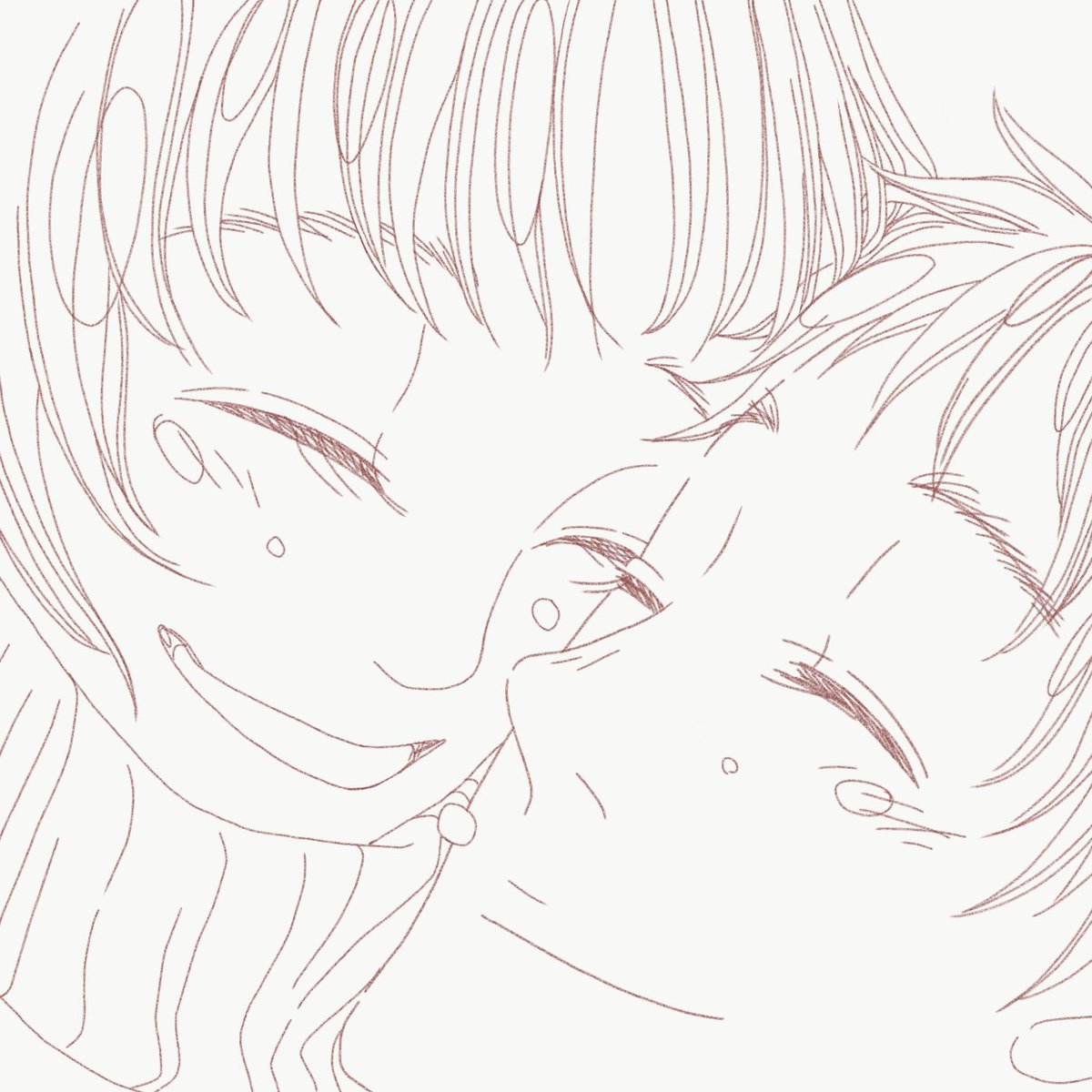_kayumi's tweet photo. これ、あたしがずいぶん昔に描いた絵なんだけど、なんか😮、なかなかいい絵じゃない😮？自分でびっくりしちゃった😮。 https://t.co/wYsitDzDgV