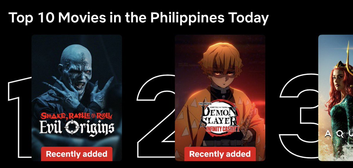 Alexa5387881's tweet photo. I rewatched SRR to support Dustin Yu. Congratulations to my favorite character, Riel (galing mo!), and the entire SRR TEAM! The movie is now Netflix’s number one spot.
#DustinYu
#SRREvilOrigins
#NetflixPH https://t.co/xFxFwe7bFr