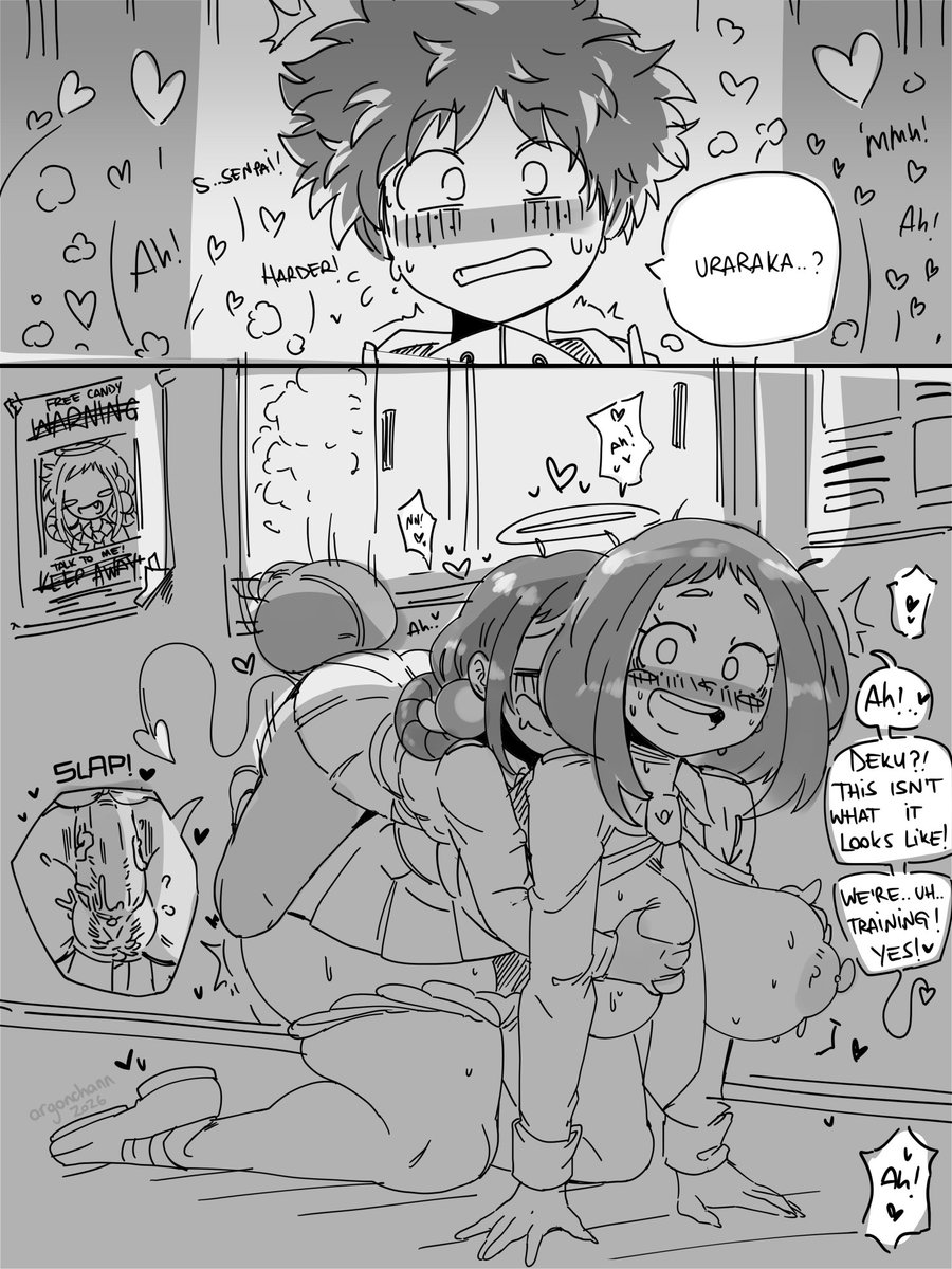 argontann's tweet photo. ochako doodle thing ☺️💕 https://t.co/Sj3X2WmpUL