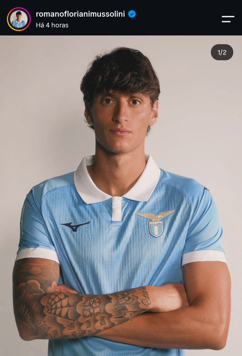 TendenciaFinal's tweet photo. "IDÉNTICO"

Por el parecido de Romano Fiorani Mussolini, jugador de La Lazio, con su bisabuelo Benito Mussolini. https://t.co/jkgeZrYwif