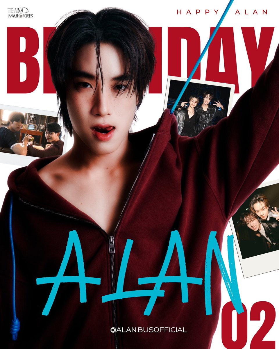 TEAMMARCKRIS's tweet photo. 🎂🍔

𝐇𝐀𝐏𝐏𝐘 𝐁𝐈𝐑𝐓𝐇𝐃𝐀𝐘 
@alan_pasawee

ALAN24th BDAY

May the joy that you have spread in the past come back to you on this day. Wishing you a very happy birthday ! ✨

#ALAN24thbirthday
#ALANpasawee
#MARCKRIS 
#BUSbecauseofyouishine https://t.co/cvpK32fswN