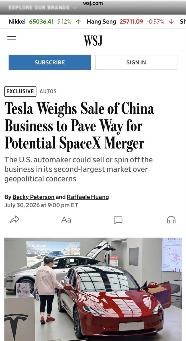 Edward73641124's tweet photo. Can anyone explain if this real or fake 🤔🤔🤔
How the “sale of China Business” actually works? 🤔🤔🤔
#tesla #spacex https://t.co/HhR7ZfHG41