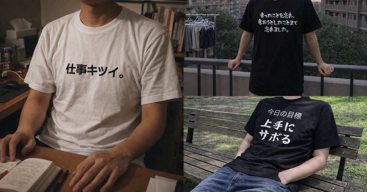 endoumamedesuyo's tweet photo. 新卒がこのTシャツで出社してきて叱るより笑うが勝った【PR】