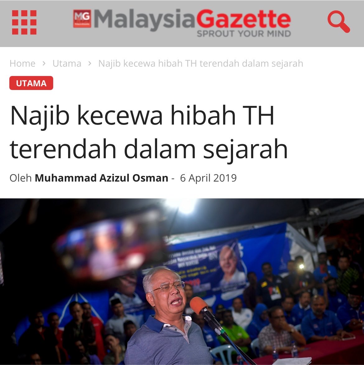 SyedAkramin's tweet photo. Tahun 2019, TH umum hibah 1.25%.

Najib kecewa sebab zaman dia jadi PM boleh beri 6%. Waktu itu ramai umat Melayu maki hamun Menteri Agama, Mujahid Yusof.

Hakikatnya 6% yang diberi pada zaman Najib itu bukan dari keuntungan TH tapi dari duit tabungan pendeposit sendiri. https://t.co/rrx8opbYwc
