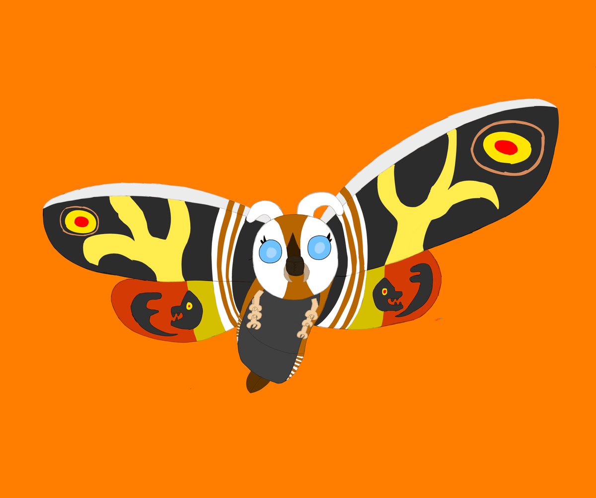 RobloxTheRoblo1's tweet photo. Mothra Day Fanart #mothra #showamothra #1961mothra #kaijumothra #mosura https://t.co/XwRuOWZnKA