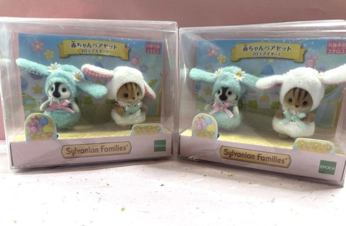 babyzosan's tweet photo. พรีออเดอร์ ︶⊹  ୧︶⊹︶ ˖  ᡣ𐭩
Price 950 / 1 รวมส่งมาไทย
｡𖦹°‧.  
- รอสินค้าหลังจากส่งออก 7-15 วัน
 - รับมัดจำ 80 %
 - ค่าส่งในไทย +40 (จ่ายตอนสินค้าถึงไทย)

 𝜗𝜚 ︶⊹︶︶୨୧

 #ตลาดนัดsylvanian #ตลาดนัดsylvanianfamilies #ตลาดนัดซิลวาเนียน https://t.co/xojHz4RKi0