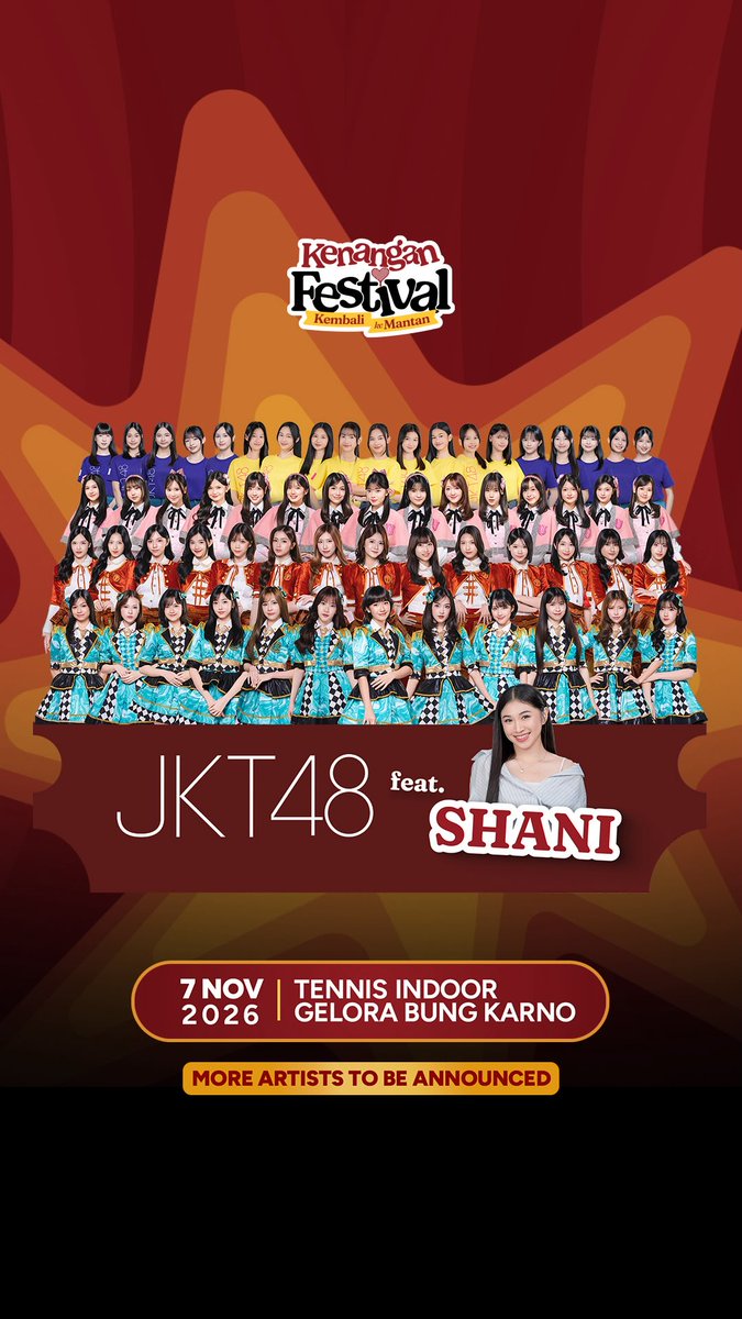 NagaGiny's tweet photo. JKT48 x Shani di Kenangan fest https://t.co/Ri9qmTUHb5