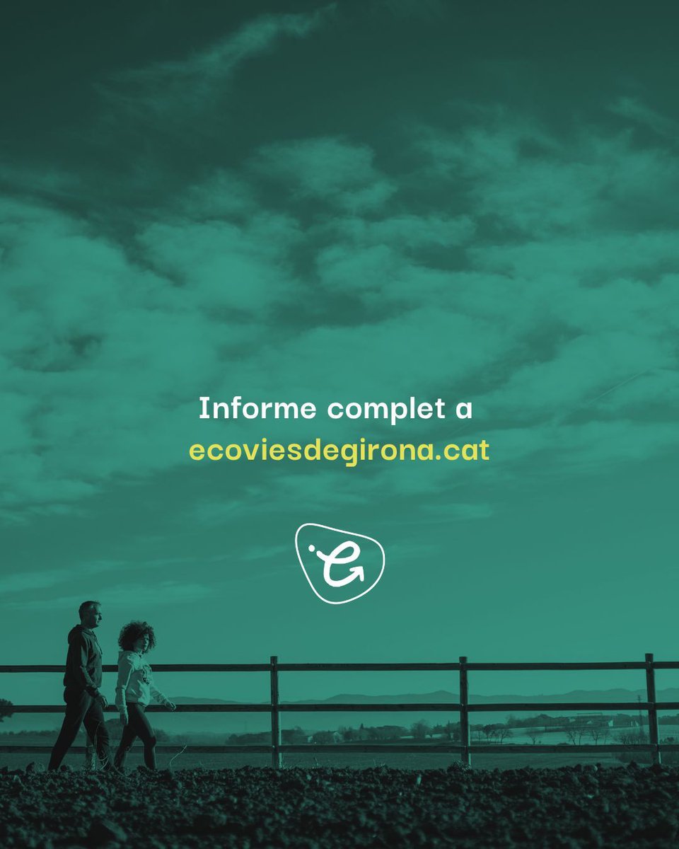 ecoviesgi's tweet photo. 📊 Compartim les dades de l'informe d'usos del primer semestre de 2026:

⬆️ Les Ecovies de Girona registren un 12,4% més d’usos durant el primer semestre de l'any

ℹ️ Informe complet a: https://t.co/IDrez9tqNl

#EcoviesGi  #MobilitatSostenible #Cicloturisme
@diputaciogirona https://t.co/fPnoIocXbj