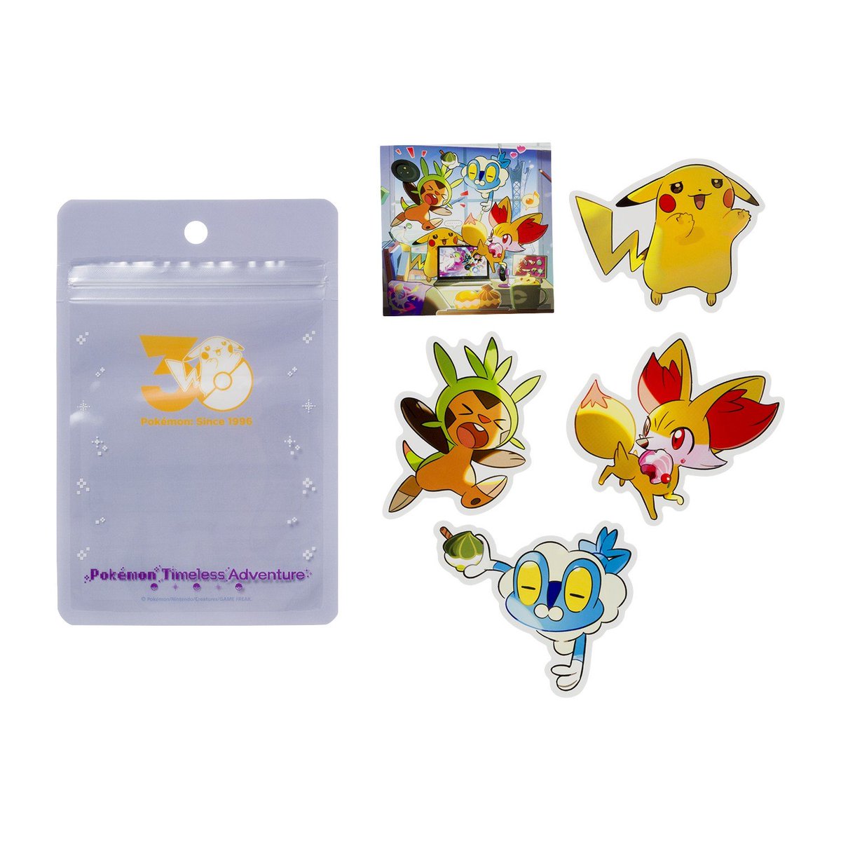 PokeGetInfoMain's tweet photo. 【ポケモン30周年】
ポケモンセンターにピックアップテーマ「みる」のイラストを使用したグッズが登場

📅発売日
8月8日(土)
※ポケセンオンラインは8月5日(水)10時～

✅A4クリアファイル
✅ステッカーセット
✅アクリルブロック
✅アクリルキーホルダー
✅スマホスタンドにもなるフォトフレーム
など

✅詳細はこちら
https://t.co/8xWV5A133M