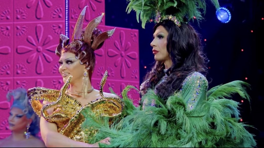 itsbelakboy's tweet photo. this bottom two 😭 they were toying with my emotions this episode 
#DragRaceMéxico #LatinaRoyale https://t.co/3ww3hUJaFy