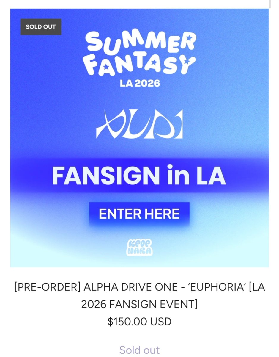 LoveAtHaem's tweet photo. #ALD1 1st FANSIGN in LA

🔥 EVENT Ticket — Sold out in 5 mins
🔥 VIEWING Ticket — Sold out in 3 mins https://t.co/5bNFfBTMxU