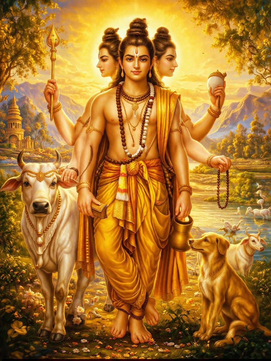 Girija_pethe's tweet photo. गुरुर्ब्रह्मा गुरुर्विष्णु गुरुर्देवो महेश्वरा |
गुरु साक्षात परब्रम्ह तस्मै श्री गुरुवे नमः ||
अवधूतचिंतन श्री गुरुदेव दत्त 🙏 🚩 https://t.co/chOwHZjppU