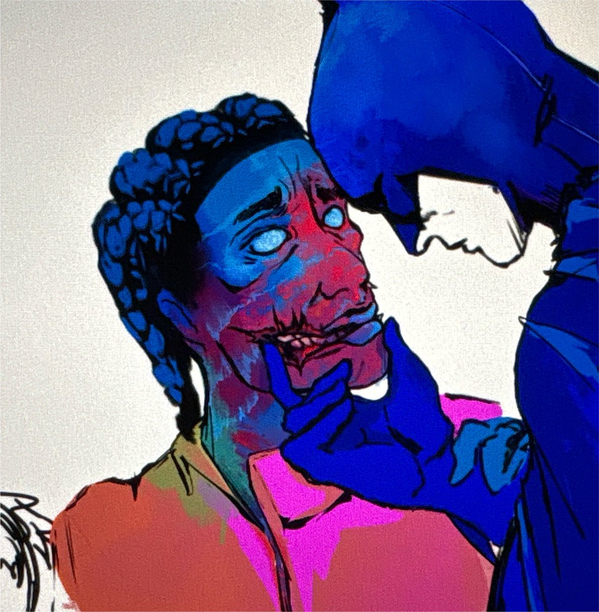 twobatsz's tweet photo. can we collectively do more multicolored scarv.. i feel like im the only guy doing that #loser and id like to see it more often https://t.co/SMdSf108AN