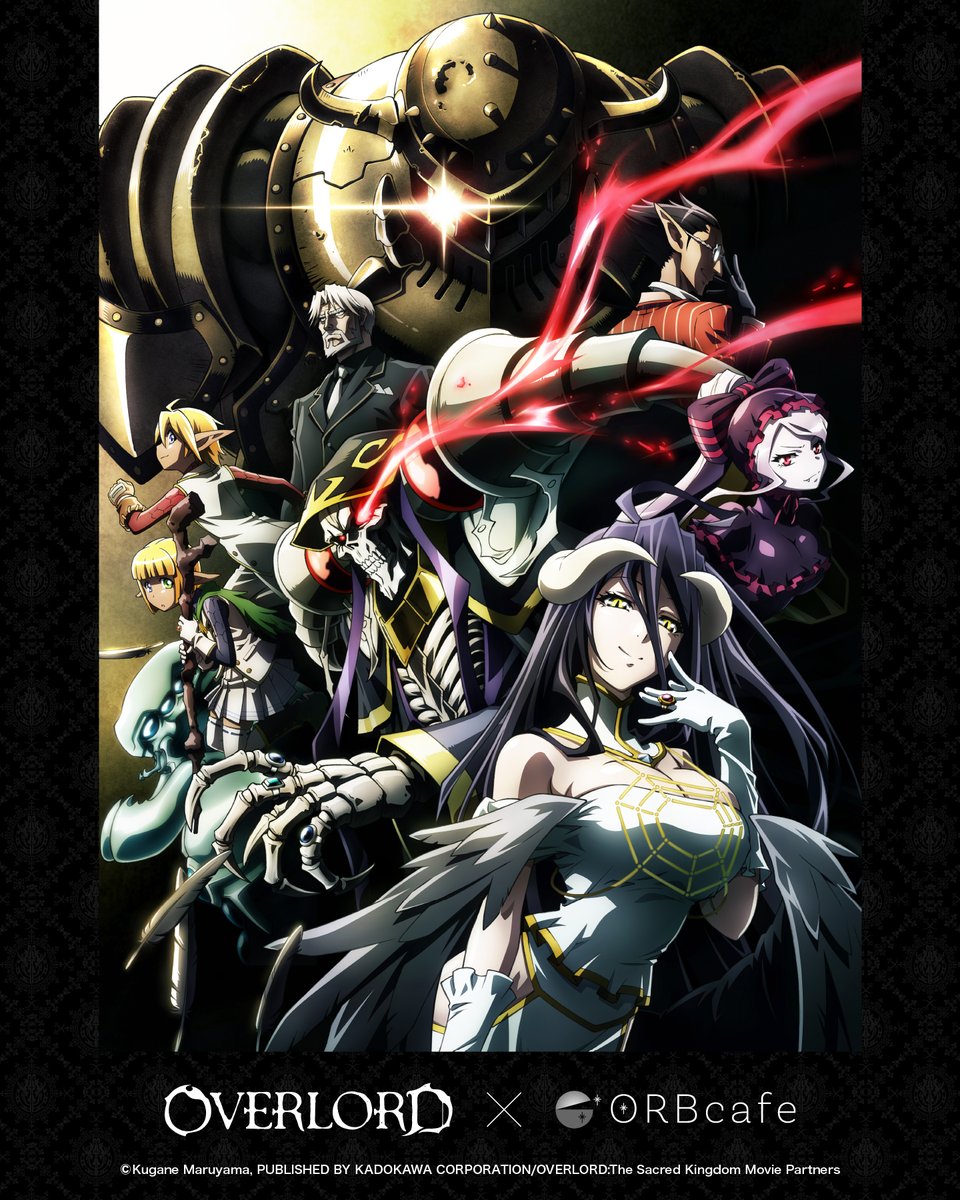 ORBcafe_my's tweet photo. 【 ✦・ANNOUNCEMENT・✦ 】
OVERLORD Collaboration Cafe is coming to KL!!

You're invited to Nazarick's Masquerade…✉️

💀 OVERLORD Masquerade Cafe in ORBcafe Malaysia
✦ Themed Menu
✦ Exclusive Merchandise & Bonus Gifts
specially prepared for all fans!
┈┈┈┈┈┈┈┈┈┈┈┈┈┈┈
📅 Event Date｜4 August -  18 August 2026
🕗 Time｜10am - 10pm
📍 Location｜Malaysia KL LaLaport BBCC G-65
┈┈┈┈┈┈┈┈┈┈┈┈┈┈┈
For more details, please check @orbcafe_my and our official site.
https://t.co/OC9EZcx9Li

Join us at Nazarick's Masquerade🎭

#collabcafe #OVERLORD #overlord_anime #ORBcafeMY