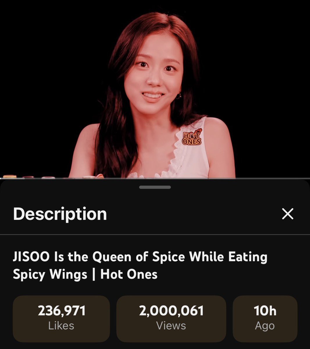 yadomishere's tweet photo. 2M in 10 hours for juss hot ones????

She's in so demand 😭😭😭😭😭😭 https://t.co/nGz7pn2A9y