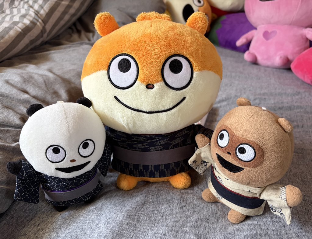 masamasacco's tweet photo. コメントありがとうございます(⋆ᴗ͈ˬᴗ͈)”

帯は間に合わないので(生憎の夜勤出勤)ぴこに助けてもらうことにしました。明日楽しみだね!!

#ごきげんぱんだ
#たぬう
#スタジオUG https://t.co/FMy3wcCdPU