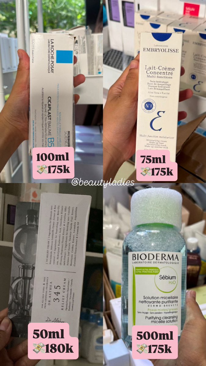 cinderrre's tweet photo. Haii haii yg cari skincare orii murceee di aku ada banyakk😍🩷 under 200k udh dapet LRP, Althea, Embryolisse nicc🫰🏻 testi ril yaa cek di pinned post aku😘
📍Tangerang
📍bisa oren splitpay🍊✅ https://t.co/k2H9gJlB9a
📍Serius order by WA:https://t.co/KwzPTWhCNb https://t.co/3m5qARn7x9