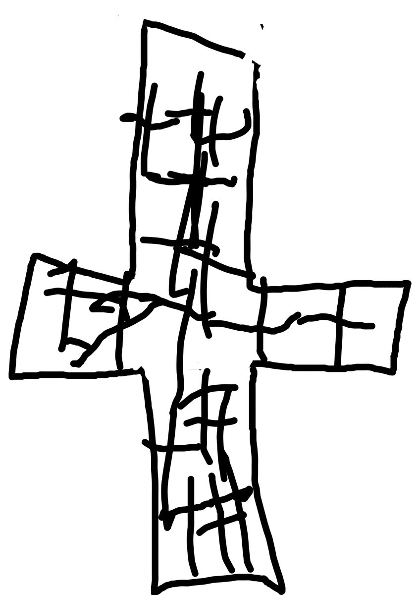 ArtODamon's tweet photo. Practica de Dibujo Día #1 « Cruces » https://t.co/TZtjPGxK9B