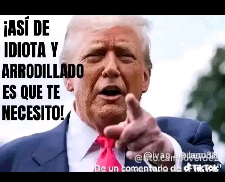 Pippintuk22's tweet photo. @RojoEdwards Sabiendo que su patrón maneja Venezuela... mentiroso de mierda https://t.co/XvJYbjDqYb
