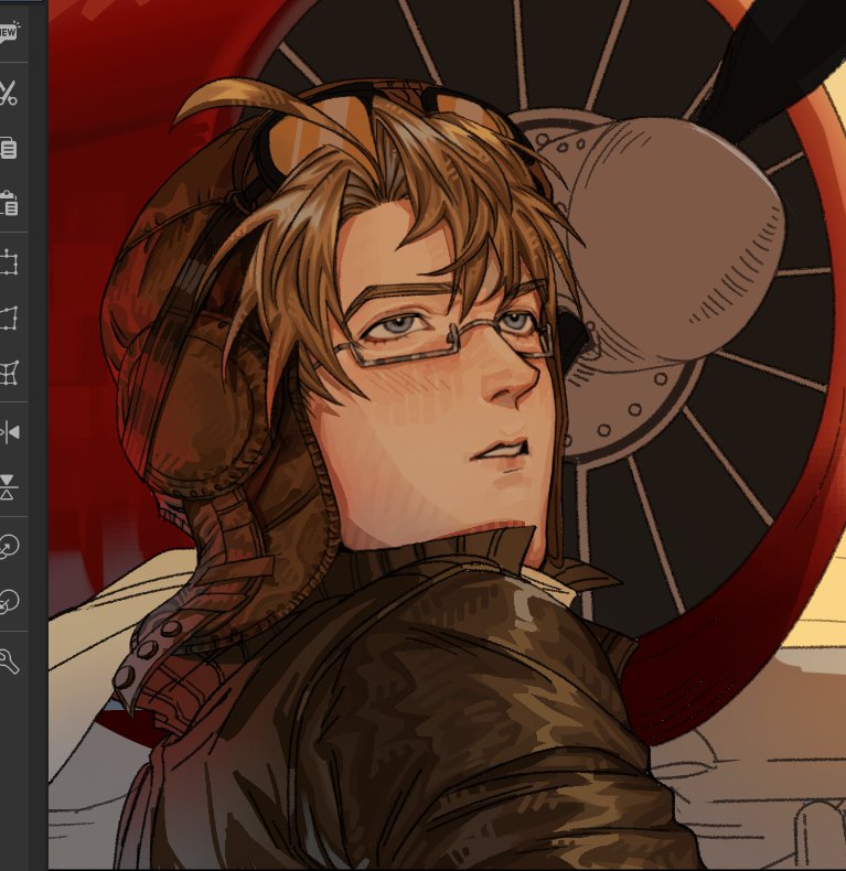 Shionzuu's tweet photo. An old WIP. I don't think I'll ever finish it, but I still thought it would be nice to share it 🤏 https://t.co/FVGj4FLECW